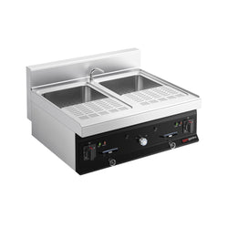 Elektryczna makaroniarka z kranikiem – 2 x 26 litrów – 12 kW