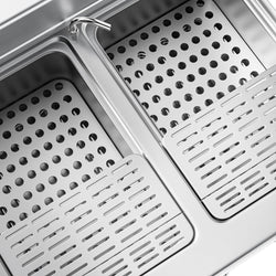 Elektryczna makaroniarka z kranikiem – 2 x 26 litrów – 12 kW