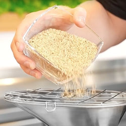 Elektryczna prasa do oleju - szara - 1,8 kW - 5 - 8 kg/h