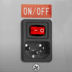 Elektryczna prasa do oleju - szara - 1,8 kW - 5 - 8 kg/h