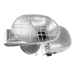 Elektryczna prasa do oleju - szara - 1,8 kW - 5 - 8 kg/h