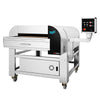 Elektryczny piec przelotowy do pizzy/lahmacun - cyfrowy - szerokość taśmy 780 mm
