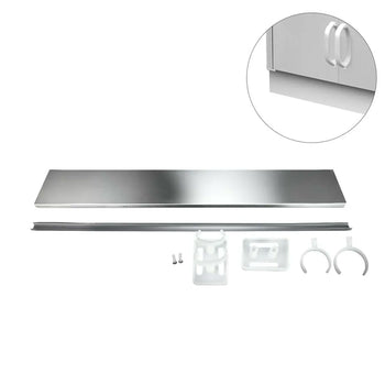 Stainless Steel Plinth - Length: 1000mm
