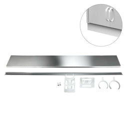 cokół ze stali nierdzewnej - Długość: 1800 mm