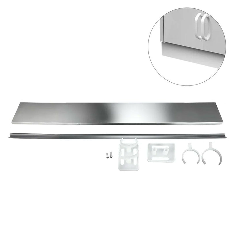 cokół ze stali nierdzewnej - Długość: 1800 mm