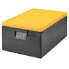 CAMBRO | CAM GOBOX® - pojemnik ładowany od góry - GN 1/1 - Czarny - Żółta pokrywa