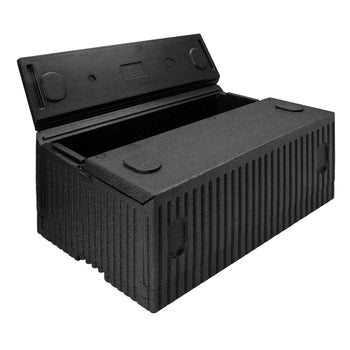 CAMBRO | CAM GOBOX® - składany pojemnik z górnym załadunkiem - GN 1/1 - czarny - Prime Gastro