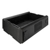 CAMBRO | CAM GOBOX® - składany pojemnik z górnym załadunkiem - GN 1/1 - czarny