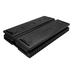 CAMBRO | CAM GOBOX® - składany pojemnik z górnym załadunkiem - GN 1/1 - czarny