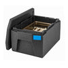 CAMBRO | Cam GoBox® Toploader – GN 1/1 – Black lid – 680×400×321 mm – 4h temperature hold