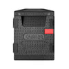 CAMBRO | Cam GoBox® - Insulated Food Pan Carrier - Frontloader – GN 1/1 – Black lid – 440×640×475 mm – 4h temperature hold
