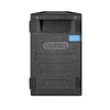 CAMBRO | Cam GoBox® - Insulated Food Pan Carrier - Frontloader – GN 1/1 – Black lid – 440×640×625 mm – Plate compartment – 4h temperature hold