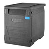 CAMBRO | CAM GOBOX® - pojemnik ładowany od przodu - EN 600x400 - z 6 szynami - Czarny