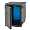 CAMBRO | Insulated container CAM GOBOX® – EN 600 x 400 – front loading – with 9 runners – black, image 3 of 5