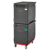 CAMBRO | Insulated container CAM GOBOX® – EN 600 x 400 – front loading – with 9 runners – black, image 5 of 5