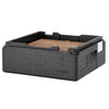 CAMBRO | Pojemnik termoizolacyjny CAM GOBOX® – na 2 pizze – ładowanie od góry – czarny, zdjęcie 5 z 7