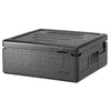 CAMBRO | Pojemnik termoizolacyjny CAM GOBOX® – na 2 pizze – ładowanie od góry – czarny, zdjęcie 3 z 7