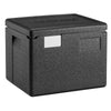 CAMBRO | Pojemnik termoizolacyjny CAM GOBOX® – na 8 pizz – ładowanie od góry – czarny