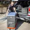 CAMBRO | CAM GOBOX® - pojemnik ładowany od góry - GN 1/1 - Czarny - Pokrywa lodowy niebieski