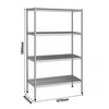 Stainless Steel Shelving Unit - 1080x500mm - with 4 shelves (ADJUSTABLE)