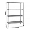 Stainless Steel Shelving Unit - 1220x360mm - with 4 shelves (FIXED)