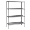 Stainless Steel Shelving Unit - 1220x360mm - with 4 shelves (FIXED)
