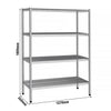 Stainless Steel Shelving Unit - 1380x400mm - with 4 shelves (FIXED)