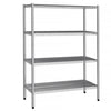 Stainless Steel Shelving Unit - 1380x400mm - with 4 shelves (FIXED)