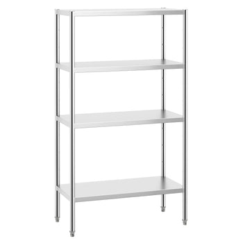 Półka ze stali nierdzewnej PREMIUM - 1000x490 mm - z 4 półkami (REGULOWANA) - Prime Gastro