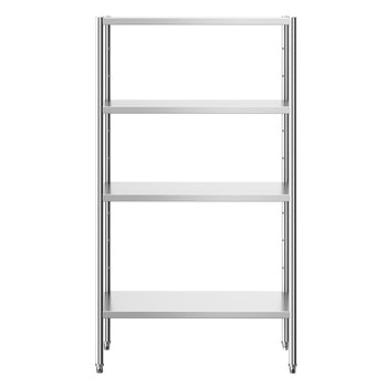 Półka ze stali nierdzewnej PREMIUM - 1000x490 mm - z 4 półkami (REGULOWANA) - Prime Gastro