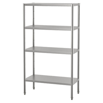 Półka ze stali nierdzewnej ECO - 1000x490mm - z 4 półkami (REGULOWANA) - Prime Gastro