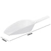 Polycarbonate Ice Scoop - with Holder - 800ml (28.2oz) - Large - White
