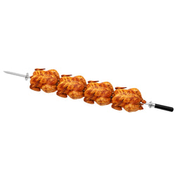 Szpikulec ze stali nierdzewnej do pieców do kurczaków bez sztycy - 40x1030x40mm - 1kg - kompatybilny z GM, HGEM & EM