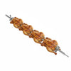Spit – stainless steel – length: 1080 mm – with forks – fits charcoal chicken rotisseries HKGM
