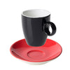 (6 szt.) Filiżanka do espresso BART COLOUR CAFE – porcelana – 65 ml – czarna