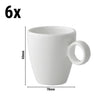 (6 szt.) Filiżanka do espresso BART – 65 ml – kość słoniowa
