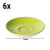 (6 szt.) Spodek do espresso BART COLOUR CAFE – Ø 110 mm – limonkowy