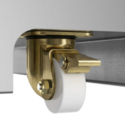 Lada na lody ADAM - 1700 mm - konwekcyjna - na 18 pojemników 5 L lub 12 pojemników 7 L - Biała