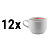 (12 szt.) Filiżanka do kawy po turecku ENTITY – porcelana – biała