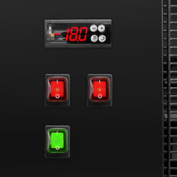 Lada na lody NOLAN - 1730 mm - konwekcyjna - na 18 pojemników 5 L - Biała