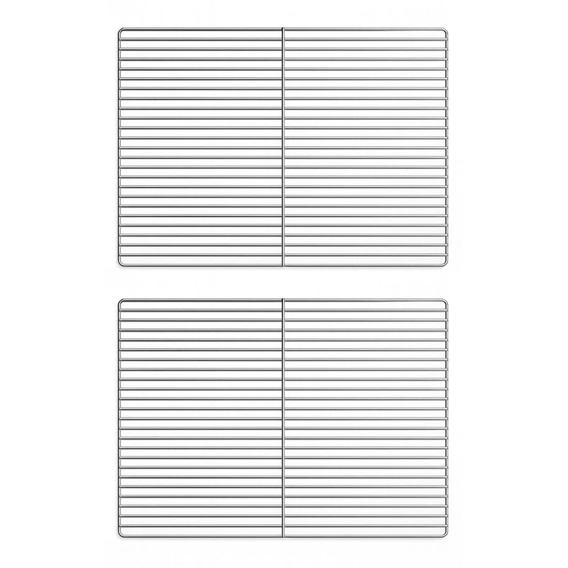Ruszt wsparcia ze stali nierdzewnej - na butelki - GN 2/1 - 530x650mm - odpowiednia dla serii GN 2/1 (chłodziarki szklane)