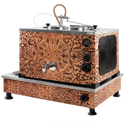 Commercial Electric Copper Tea Urn - 720mm - 22 Litres