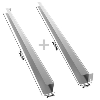 2x szyny – 1x PRAWA & 1x LEWA – pasujące do zamrażarki skrzyniowej ETKSC792DN - Prime Gastro