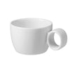 (6 szt.) Filiżanka do espresso Maastricht LUX – porcelana – 80 ml – kość słoniowa