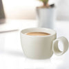 (6 szt.) Filiżanka do espresso Maastricht LUX – porcelana – 80 ml – kość słoniowa