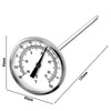 Termometr wbijany - Ø 45 mm - stal chromowo - niklowa