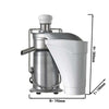 Sokowirówka – elektryczna – 130 kg/h – 400 W – 15 500 obr./min