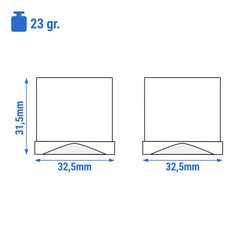 Urządzenie do produkcji kostek lodu Premium Plus – kostki – 30 kg/24 godz.