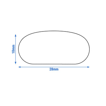 Kostkarka do lodu - półokrągła - 6 kg/24 godz. - Prime Gastro