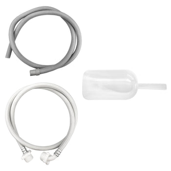 Kostkarka do lodu - Wydrążony cylinder - 28 kg/ 24 godz. - Chłodzona wodą - Prime Gastro